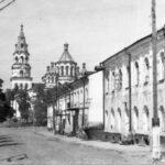 Архівне фото собору в Житомирі 1941 року часів окупації
