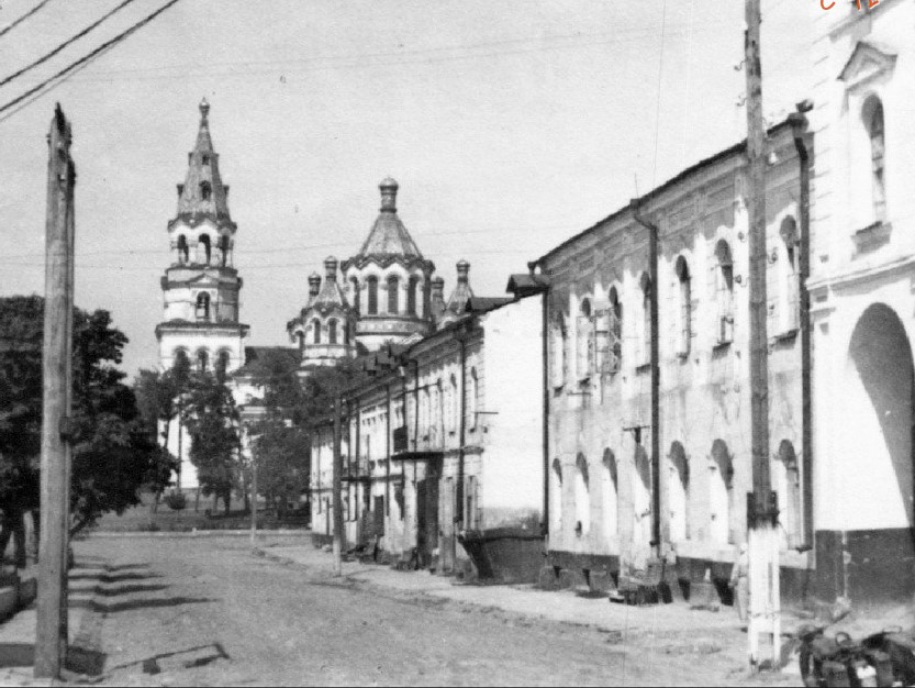 Архівне фото собору в Житомирі 1941 року часів окупації