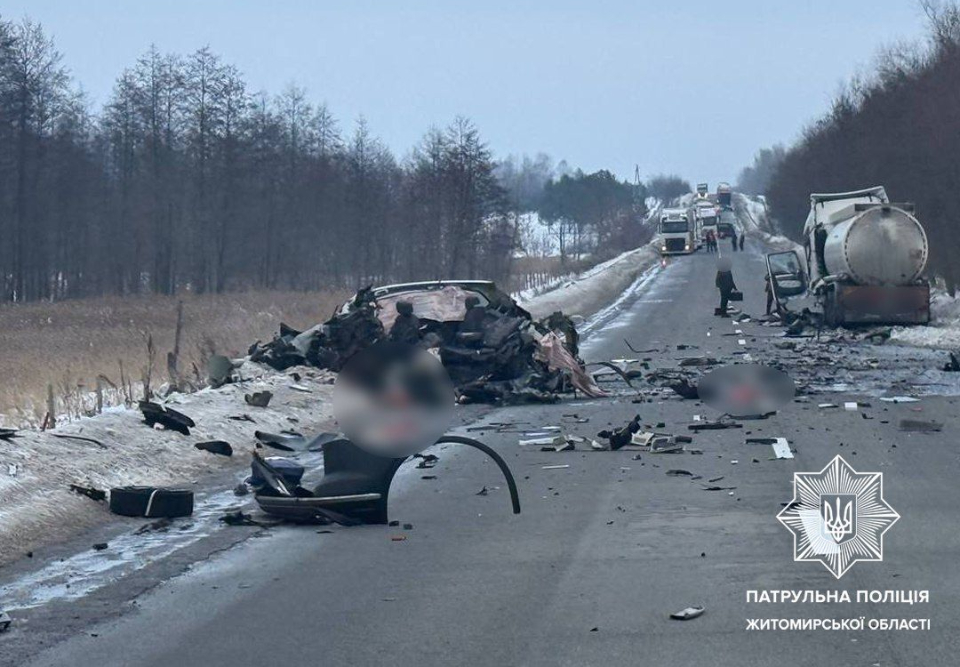 На М-07 поблизу Малина блокування трас через аварію з загиблими
