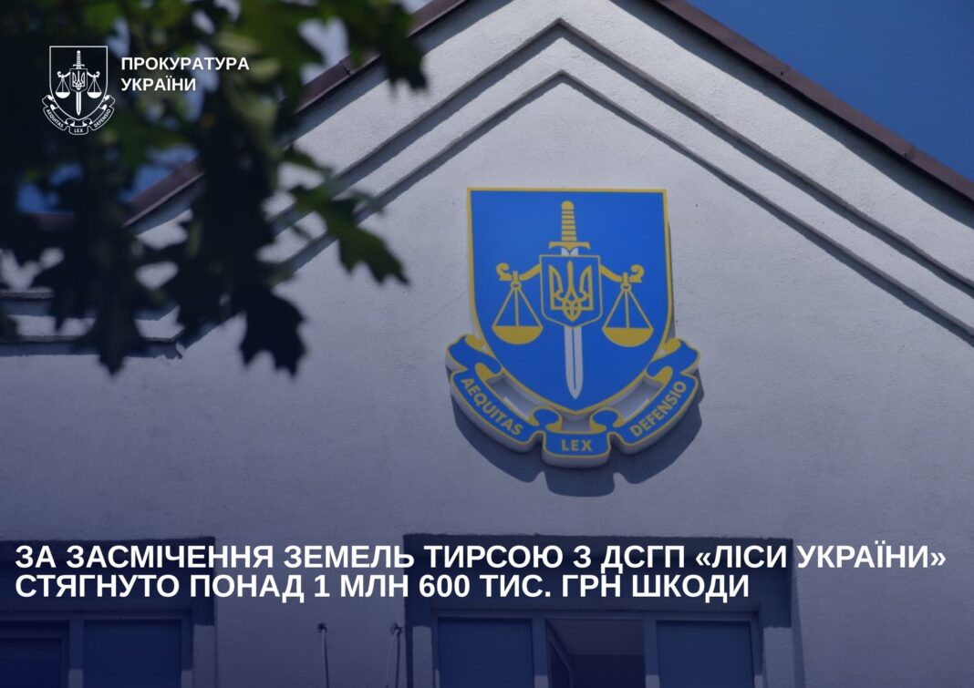 ДП «Ліси України» сплатило 1,6 млн гривень за засмічення лісів на Житомирщині